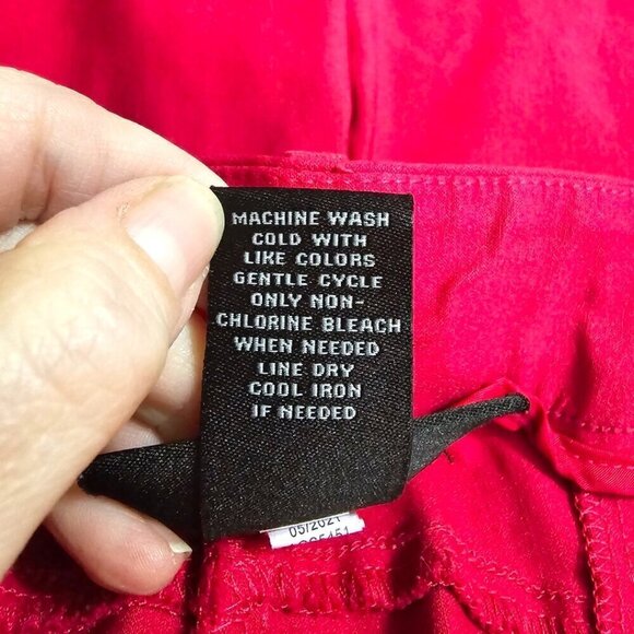 Lane Bryant Fuchsia 4-Season Slim Ankle Pant Sz 22 - Picture 8 of 9